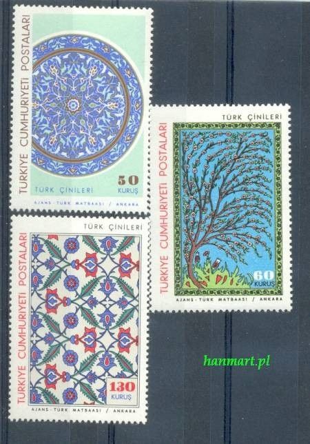 Znaczek Turcja 1966 Mi 1995-1997 Czyste **