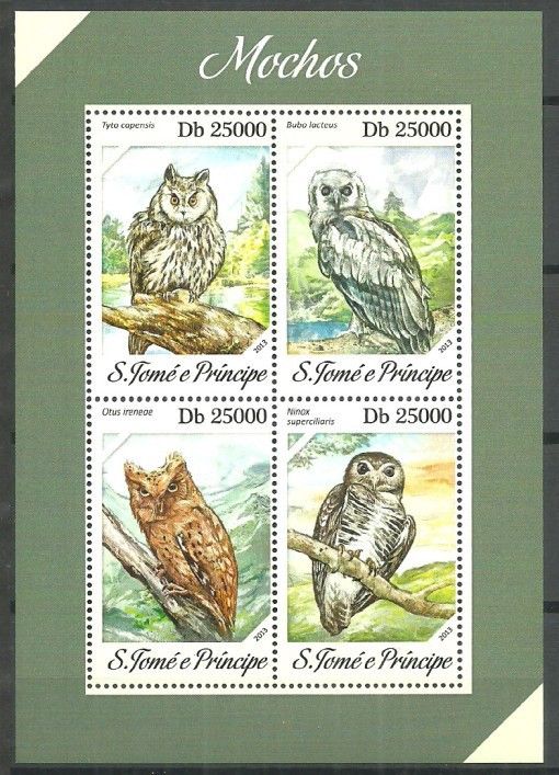 Znaczek Wyspy Św. Tomasza i Książęca 2013 Mi ark 5426-5429 Czyste **