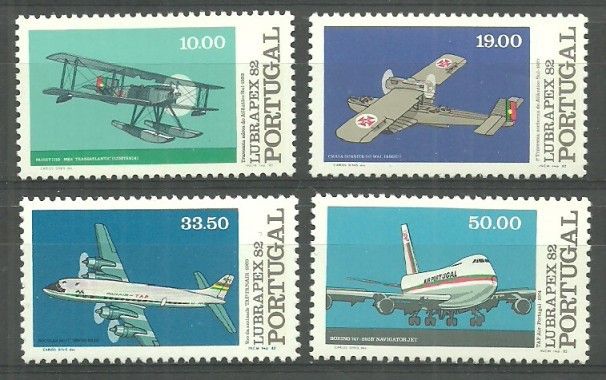 Znaczek Portugalia 1982 Mi 1577-1580 Czyste **