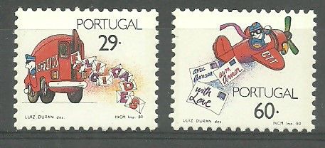Znaczek Portugalia 1989 Mi 1775-1776 Czyste **