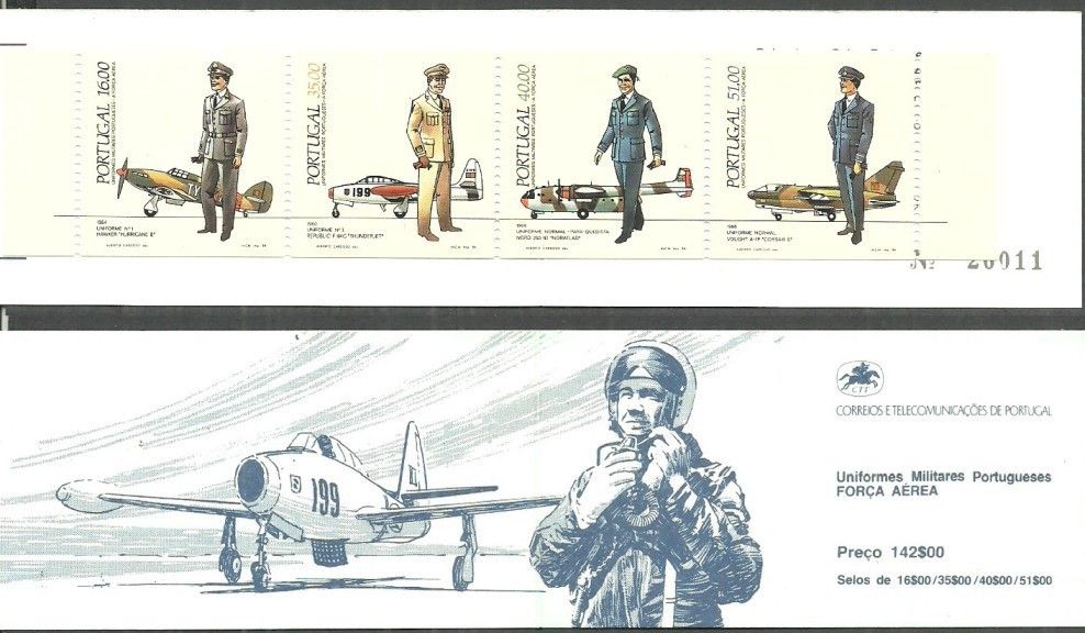 Znaczek Portugalia 1984 Mi mh 2 Czyste **