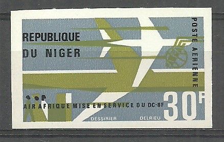 Znaczek Niger 1966 Mi 135B Czyste **
