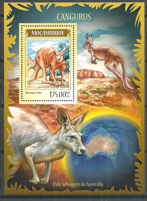 Znaczek Mozambik 2014 Mi bl 901 Czyste **