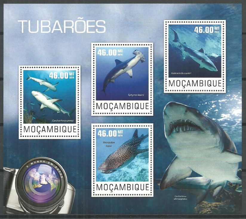 Znaczek Mozambik 2014 Mi ark 7570-7573 Czyste **