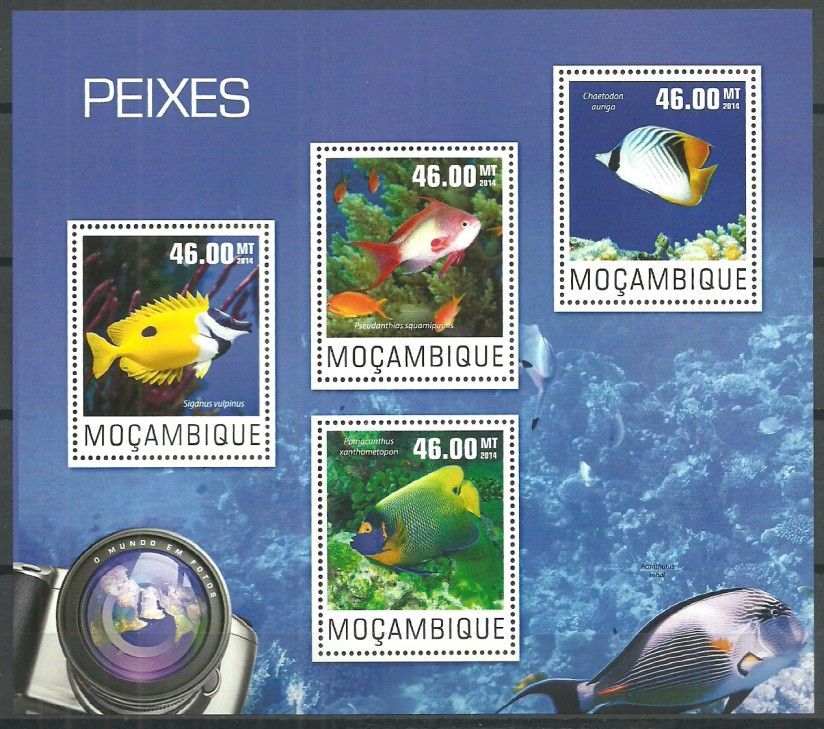 Znaczek Mozambik 2014 Mi ark 7575-7578 Czyste **