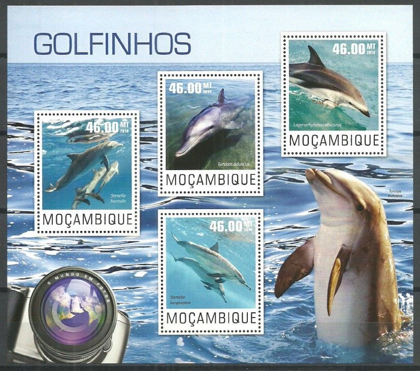 Znaczek Mozambik 2014 Mi ark 7625-7628 Czyste **