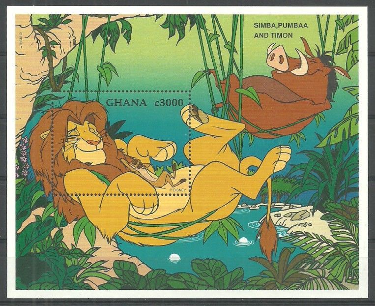 Znaczek Ghana 1996 Mi bl 308 Czyste **