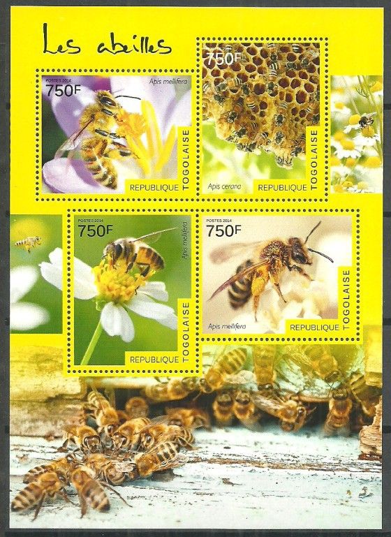 Znaczek Togo 2014 Mi ark 6106-6109 Czyste **