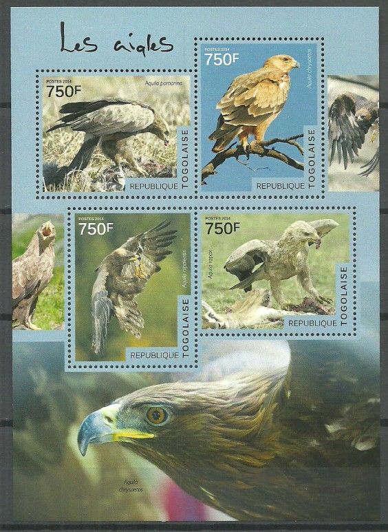 Znaczek Togo 2014 Mi ark 6126-6129 Czyste **