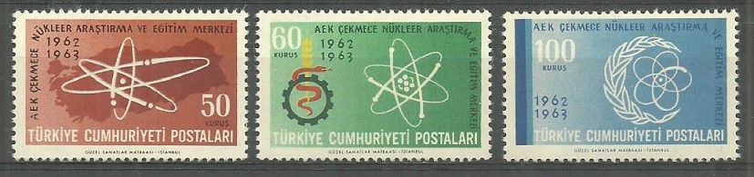 Znaczek Turcja 1963 Mi 1863-1865 Czyste **
