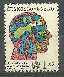 Znaczek Czechosłowacja 1968 Mi 1778 Czyste **