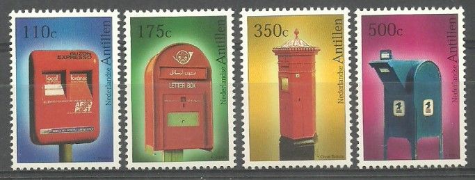 Znaczek Antyle Holenderskie 2000 Mi 1075-1078 Czyste **