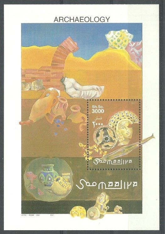 Znaczek Somalia 2001 Mi bl 81 Czyste **