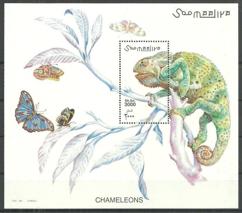 Znaczek Somalia 2001 Mi bl 78 Czyste **