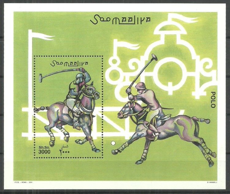 Znaczek Somalia 2001 Mi bl 85 Czyste **