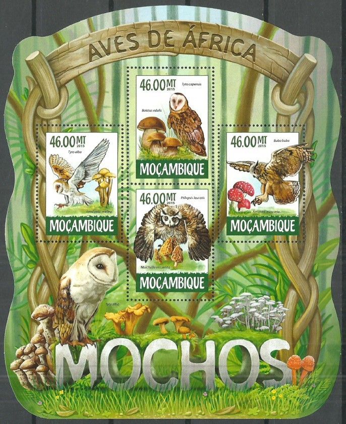 Znaczek Mozambik 2015 Mi ark 7914-7917 Czyste **