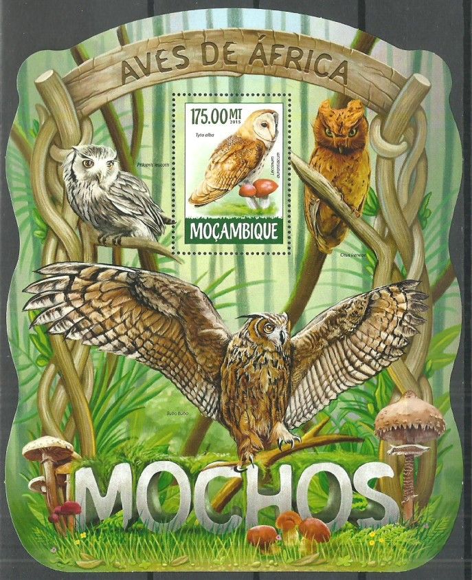 Znaczek Mozambik 2015 Mi bl 1023 Czyste **