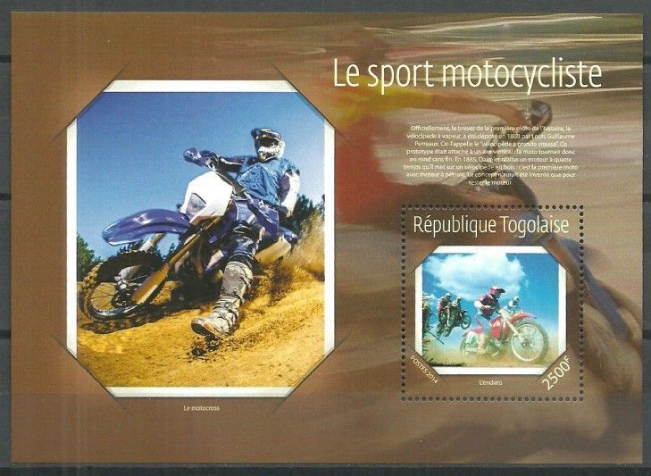 Znaczek Togo 2014 Mi bl 1081 Czyste **