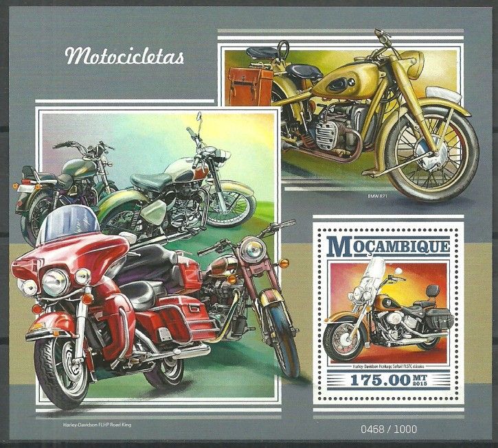 Znaczek Mozambik 2015 Mi bl 1052 Czyste **