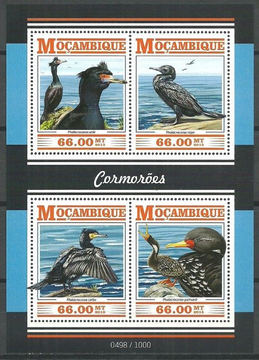Znaczek Mozambik 2015 Mi ark 8159-8162 Czyste **