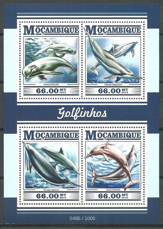 Znaczek Mozambik 2015 Mi ark 8174-8177 Czyste **