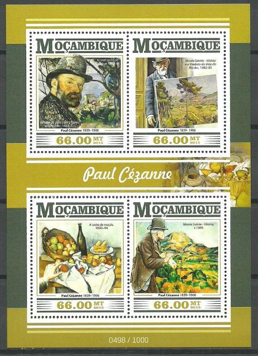 Znaczek Mozambik 2015 Mi ark 8194-8197 Czyste **