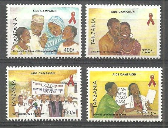 Znaczek Tanzania 2007 Mi 4488-4491 Czyste **