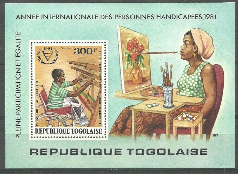 Znaczek Togo 1981 Mi bl 182 Czyste **