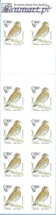 Znaczek Irlandia 2001 Mi mh 1373-1376 Czyste **