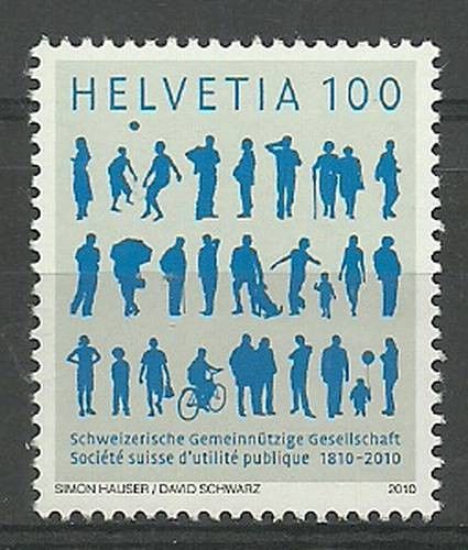 Znaczek Szwajcaria 2010 Mi 2154 Czyste **