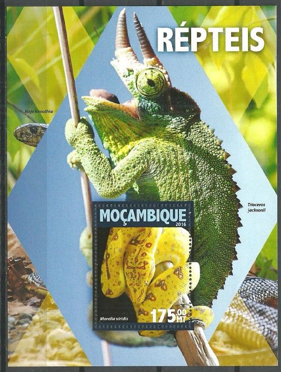 Znaczek Mozambik 2016 Mi bl 1117 Czyste **