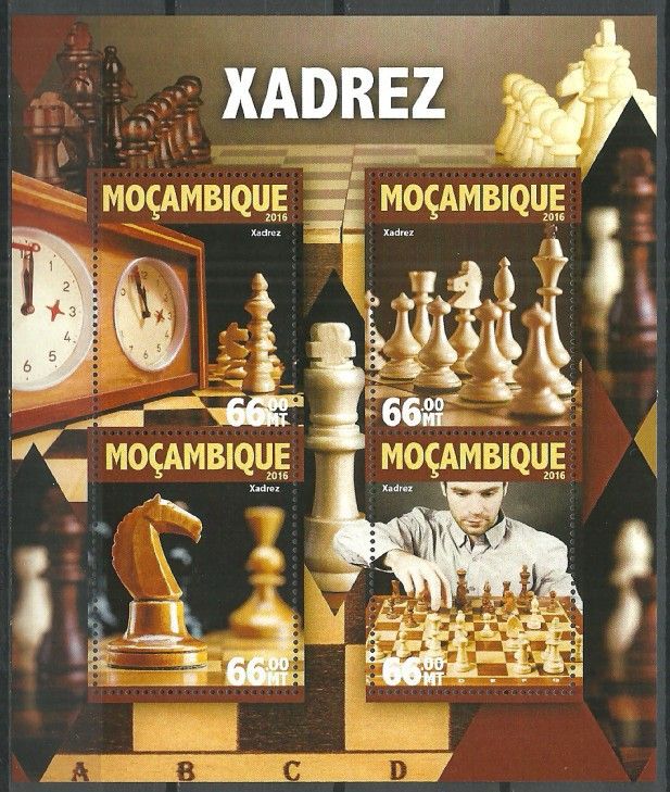 Znaczek Mozambik 2016 Mi ark 8429-8432 Czyste **