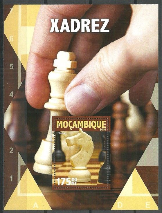 Znaczek Mozambik 2016 Mi bl 1126 Czyste **