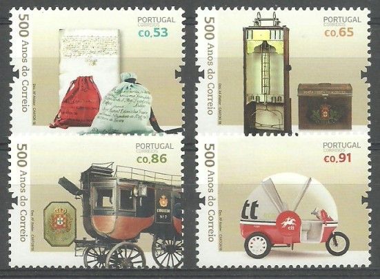 Znaczek Portugalia 2018 Mi 4449-4452 Czyste **