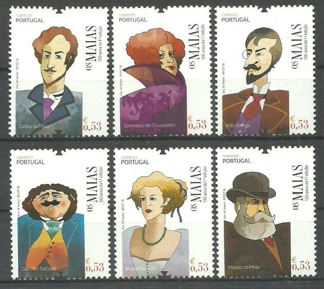 Znaczek Portugalia 2018 Mi 4417-4422 Czyste **