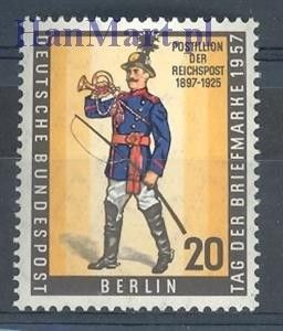 Znaczek Berlin Niemcy 1957 Mi 176 Czyste **