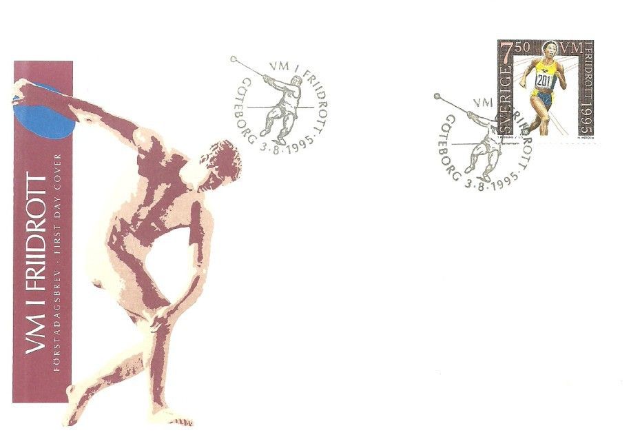 Znaczek Szwecja 1995 Mi 1898 FDC