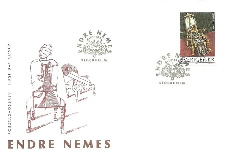 Znaczek Szwecja 1996 Mi 1968 FDC