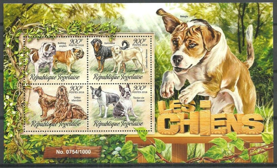 Znaczek Togo 2016 Mi ark 7439-7442 Czyste **