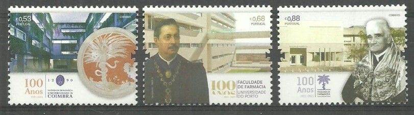 Znaczek Portugalia 2021 Mi 4703-4705 Czyste **
