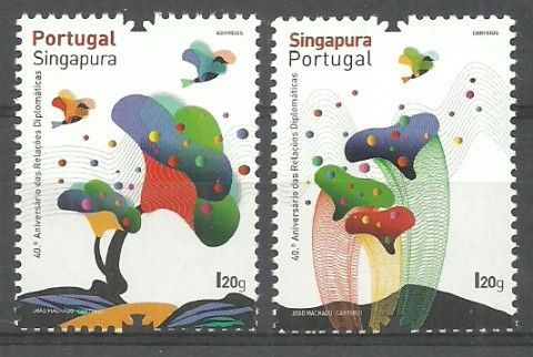 Znaczek Portugalia 2021 Mi 4717-4718 Czyste **