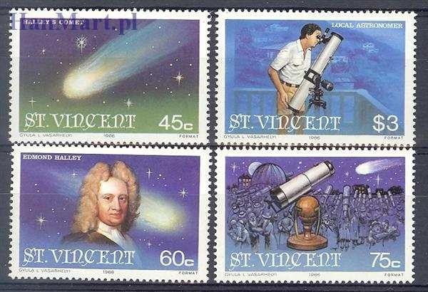 Znaczek St. Vincent 1986 Mi 932-935 Czyste **