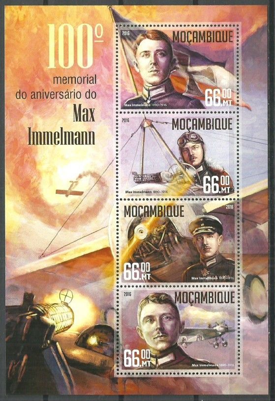 Znaczek Mozambik 2016 Mi ark 8514-8517 Czyste **