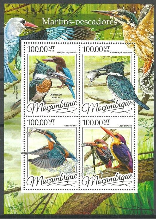 Znaczek Mozambik 2016 Mi ark 8609-8612 Czyste **