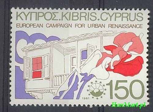 Znaczek Cypr  1981 Mi 559 Czyste **