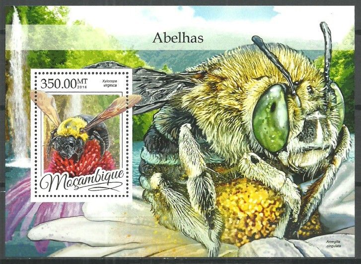 Znaczek Mozambik 2016 Mi bl 1163 Czyste **
