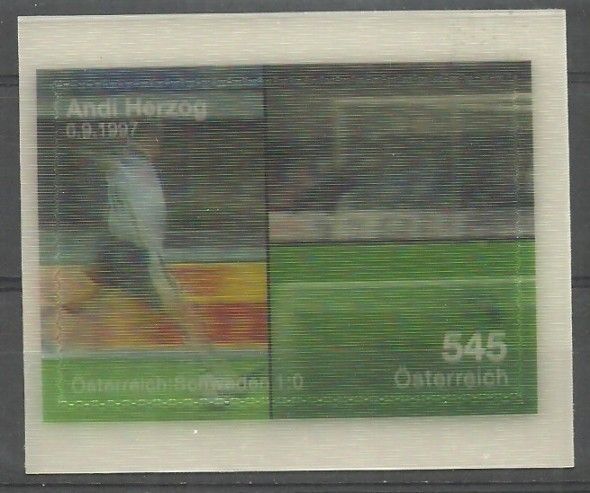 Znaczek Austria 2008 Mi bl 42 Czyste **