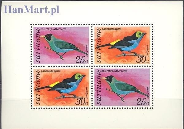 Znaczek Surinam 1977 Mi bl 18 Czyste **