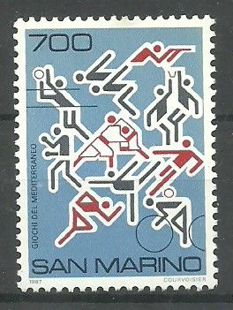 Znaczek San Marino 1987 Mi 1373 Czyste **