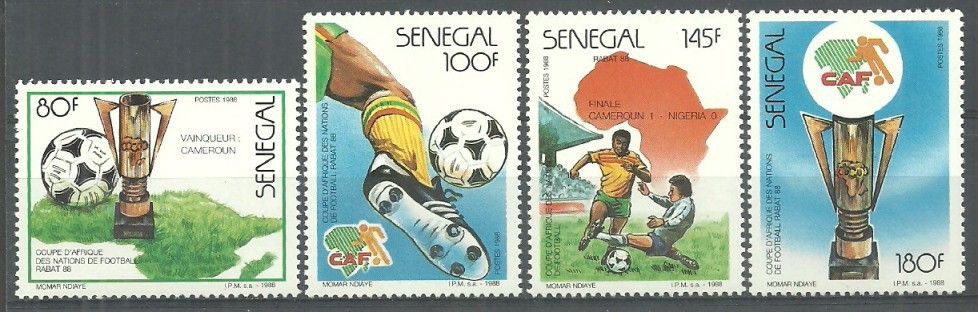 Znaczek Senegal 1988 Mi 973-976 Czyste **